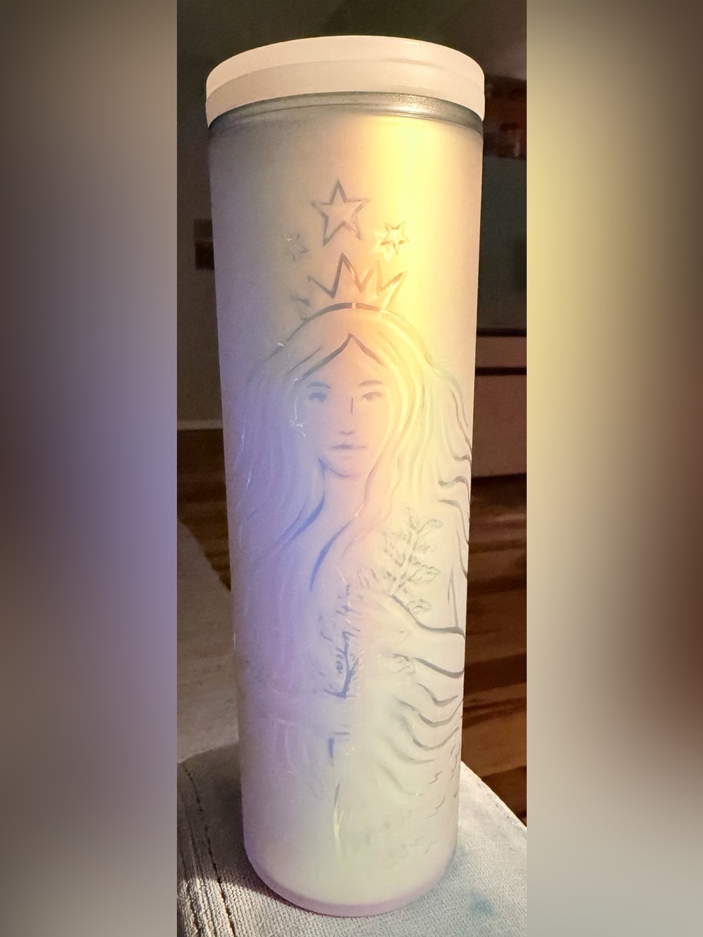 Starbucks 50th Anniversary 16oz Limited Edition Frosted Mermaid Tumbler